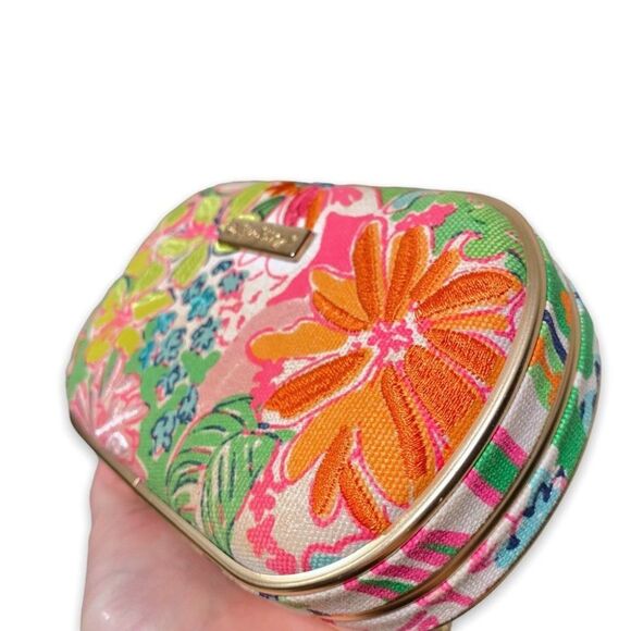 Rare Lily Pulitzer for Target 🎯 🌺 Resort Hard Shell 🐚 Crossbody Clutch Purse - Picture 13 of 17